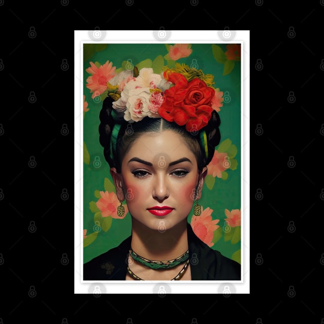 Sasha grey as Frida Kahlo by obstinator