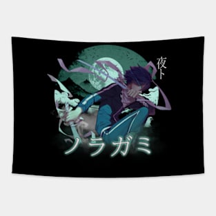 Classic Retro Manga Film Character Tapestry