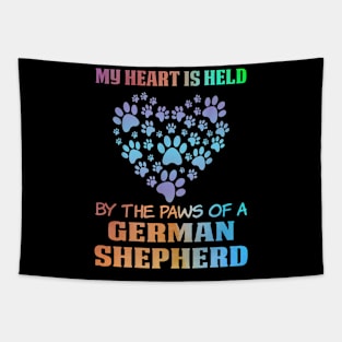 german shepherd dog Tapestry