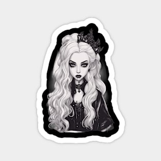 Goth Darkness Inside Me Magnet