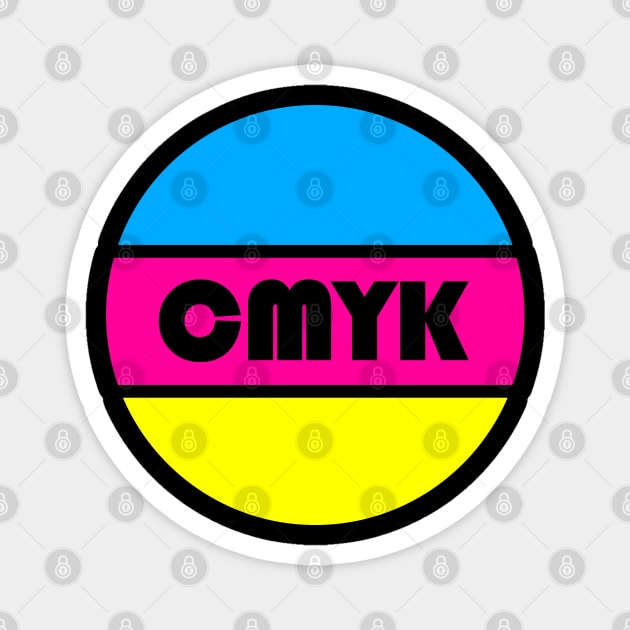 CMYK Model Magnet by yayor