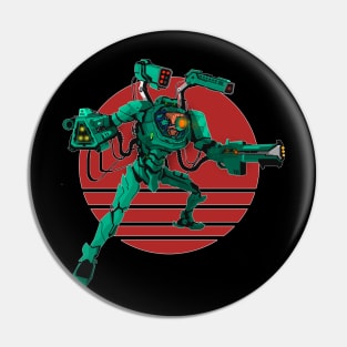 Green Dragon Battle Droid Pin