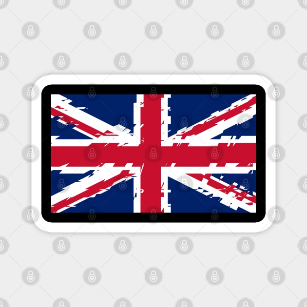 Union Jack Magnet by rexthinks