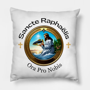 Saint Raphael Pillow