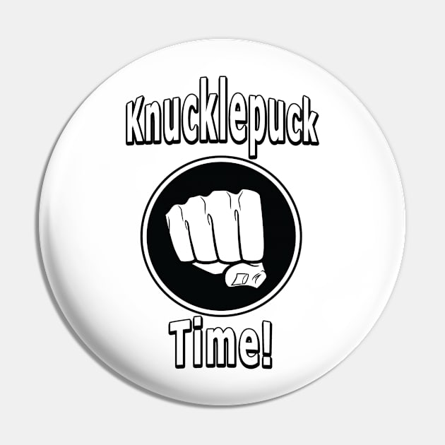 Knucklepuck Time Pin by MightyDucksD123