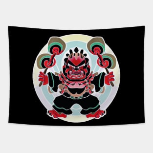 Watercolor Yokai Tapestry