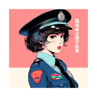 Female Police Officer T-Shirt