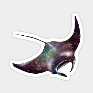 Galaxy Manta Ray Magnet