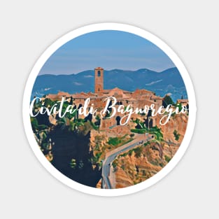 Vintage Civita di Bagnoregio! Magnet