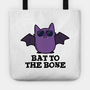 Bat To The Bone Cute Animal Pun Tote