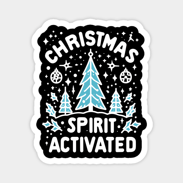 Christmas Spirit Activated Magnet by Frank Ring