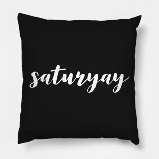 Saturyay Pillow