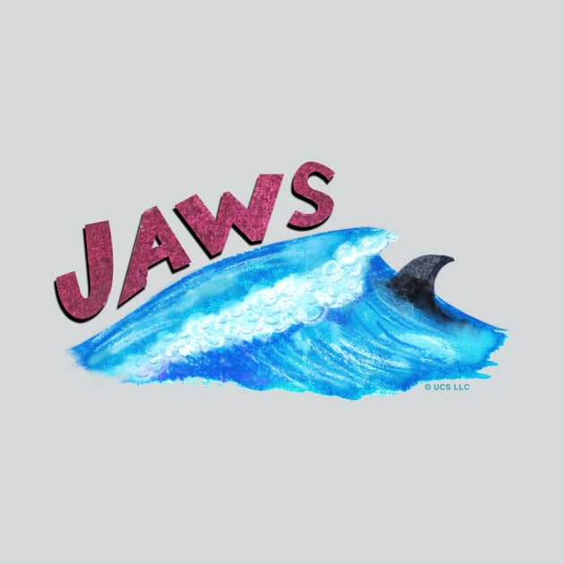 Painted Jaws Wave by Steph Calvert Art