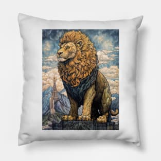 Fantastical Lion Pillow