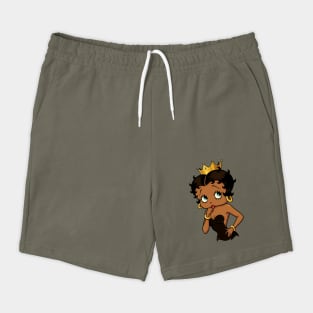 Betty Boop - Black Queen - Black Girl Magic Shorts