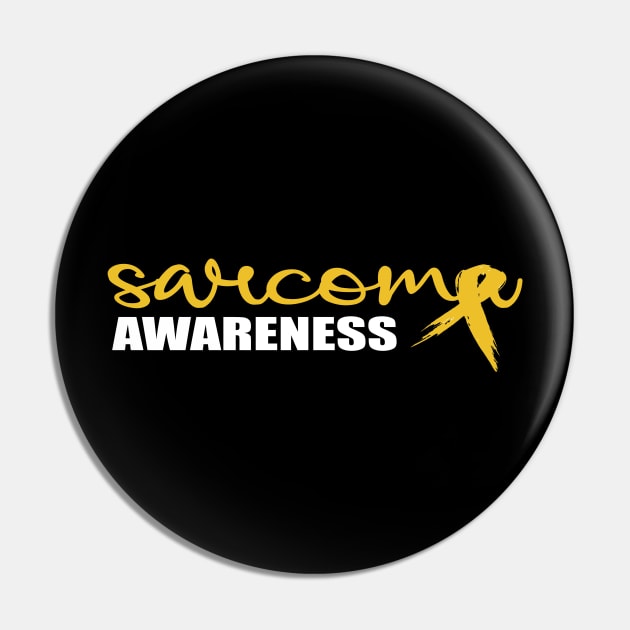 Sarcoma Awareness Pin by Franfornix