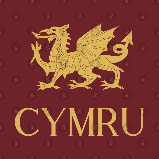 Cymru Wales Gold by VRedBaller