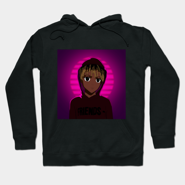 Juice Wrld Inspired Anime Juice Wrld Hoodie Teepublic De
