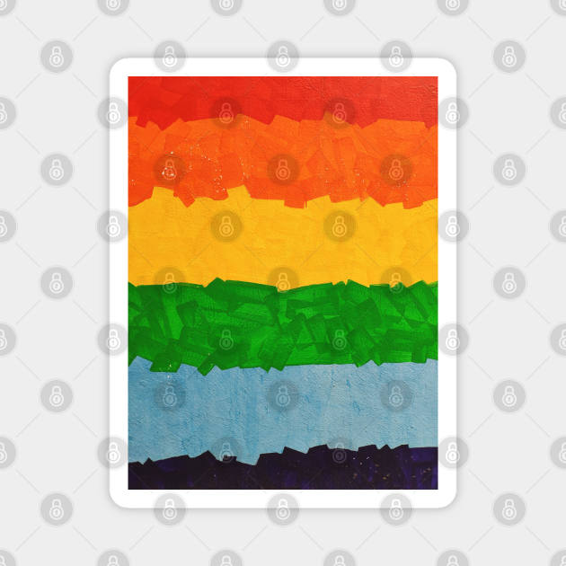 Gay Flag Magnet by Pop Cult Store