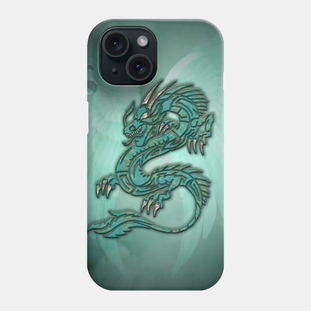 Wonderful asian dragon Phone Case by Nicky2342