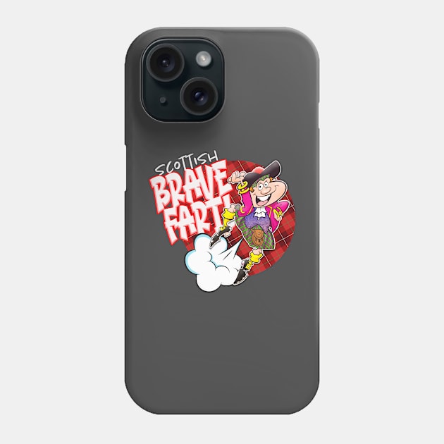 Scottish Brave Fart! Phone Case by Squirroxdesigns