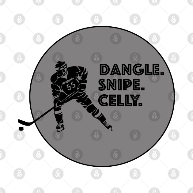 Ice Hockey Celly by DizzySpells Designs