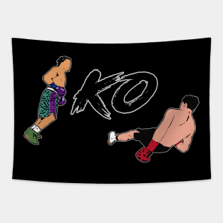 Tank Davis K.O (variant) Tapestry