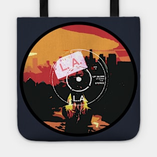 Sunset Record (L.A.) Tote
