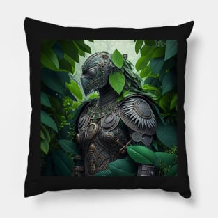 Natures Hunter , Protecting the green - 4 of 10 Pillow