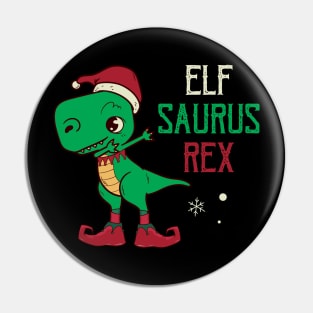 Elf Saurus Rex Pin