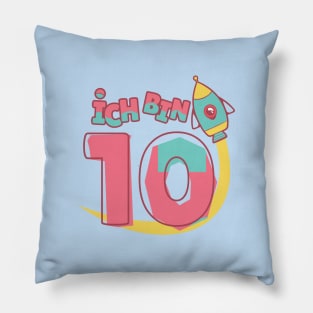 I am 10 | Happy Birthdays Gift Pillow