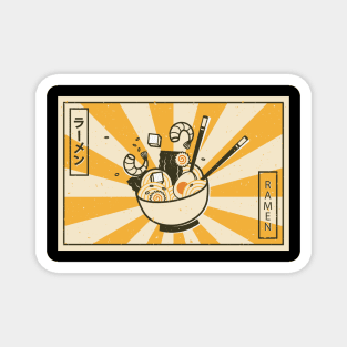 ramen vintage Magnet