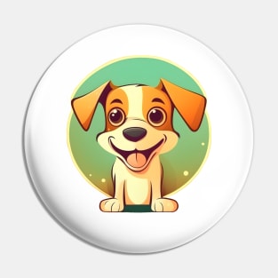 Funny puppy Pin