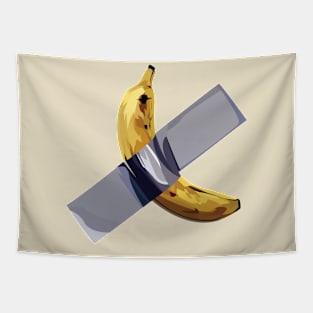 Banana in vector art Tapestry