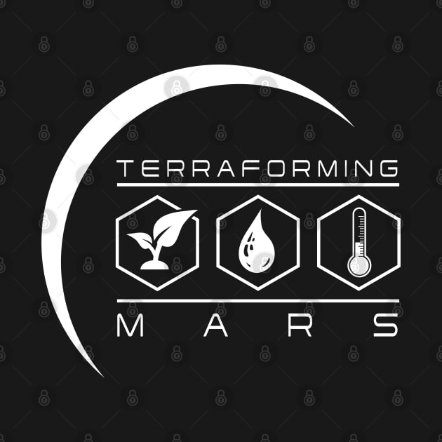 Terraforming Mars - Planet Design by BurkePhoto