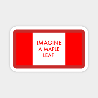 Imagine Canda Magnet