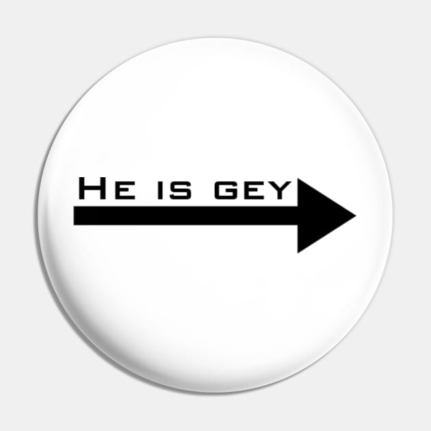 Gey joke Pin by LjuboProduction