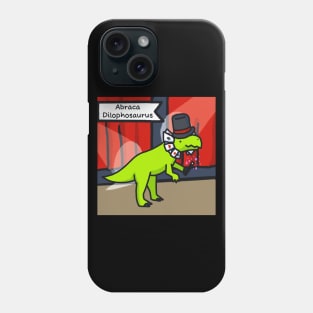 Abraca Dilophosaurus Square Phone Case