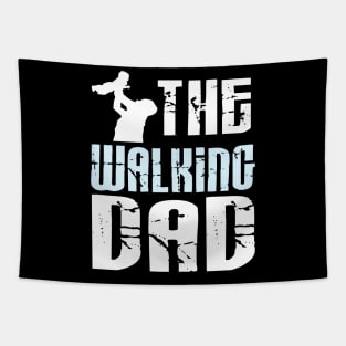 the walking dad Tapestry