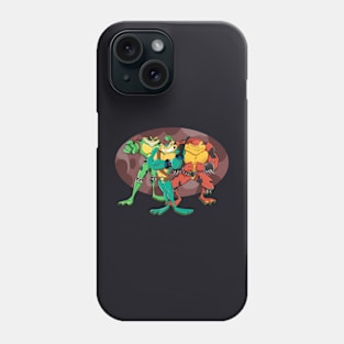 Fighting Toads Phone Case