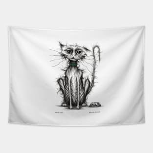 Ugly cat Tapestry