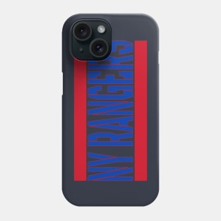 ny rangers strip Phone Case