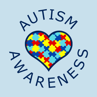 Autism Awareness Heart T-Shirt