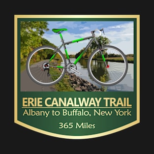 Erie Canalway Trail (bike2) T-Shirt