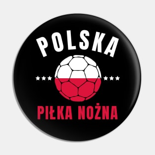 Poland Football Ball Pin