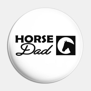 Horse Dad Pin