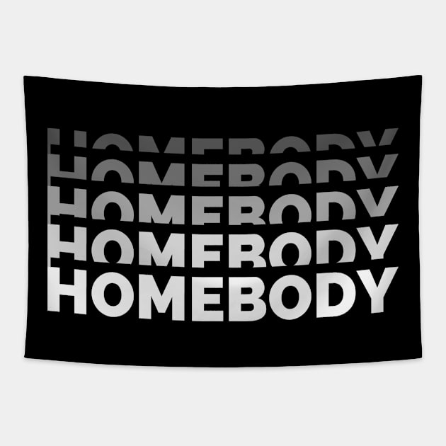 Homebody Stacked Tapestry by Quiet Things Said Out Loud