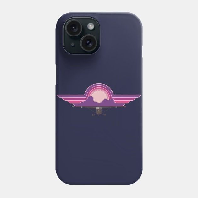 Cessna Sunset Phone Case by Kassi Skye