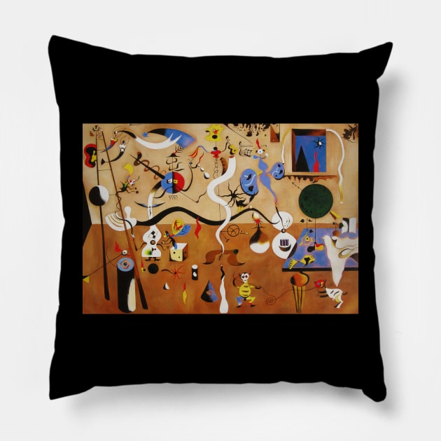 Joan Miro Pillow by marielaa69