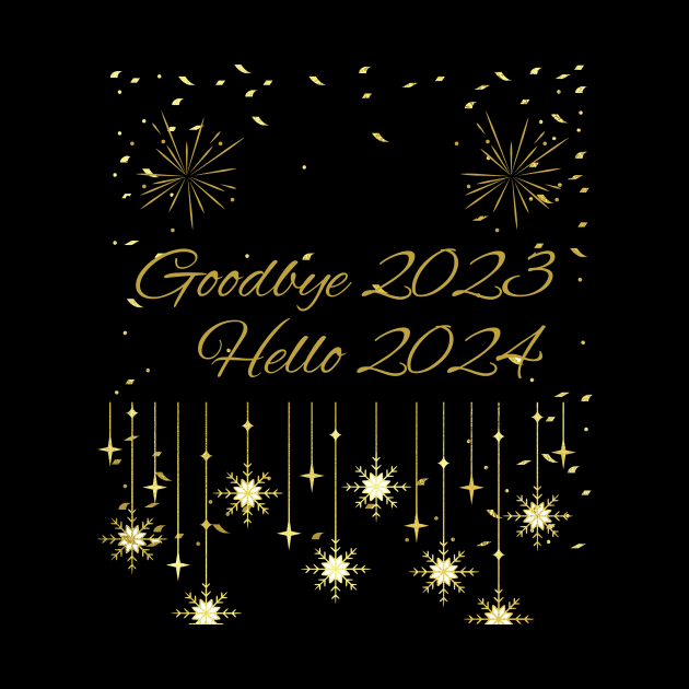 Goodbye 2023 Hello 2024 by houdasagna